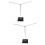 2Sets Compact Wear-Resistant Flag Base Set Desktop Meeting Flag Holder 8