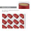 600Pièces Capsules Thermorétractables Rouge Pour Bouteilles De Vin PP 3