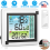 Real Time Temperature and Humidity Display LCD Color Screen Wireless Thermohygrometer 1