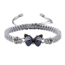 Butterfly Bracelets For Teen Girls Adjustable String Butterfly Bracelets For Women Cute Butterfly Charm Bracelets bead bracelet making kit, 4PCS