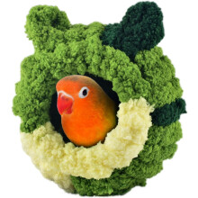 Agapornisnest, broedbed voor vogels, papegaaienhuisje, huisje voor parkieten, valkparkieten, agapornissen, kanaries, vinken, hamsters en kleine