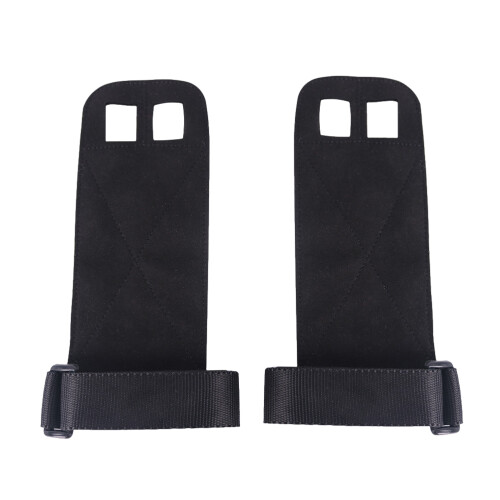 3Pièces Protège- Cuir Noir Avec Poignet Pour Tractions 1