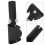 2Pièces Clips Fixation Manche Mop Noir Acier Inoxydable Résistant 11