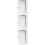 6Pièces Réducteurs Alliage Aluminium Guidon Argent Durable 8