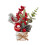 Mini Christmas Tree with Red Ornaments for Desk or Office 1