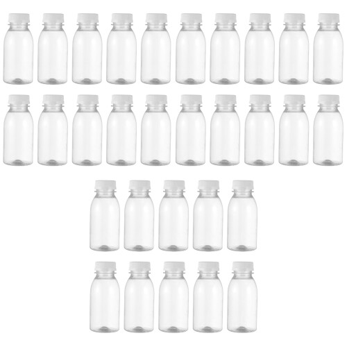 30Pièces Bouteilles Lait Transparent Usage Stockage 2
