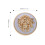 80Pcs Durable Blue Metal Decorative Buttons for Suit Jacket Coat 10