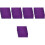 25Pièces De Couchage Violets En Microfibres Pour Petits Animaux 5
