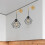 Golden Metal Wall Lamp Bracket 1 Set 1