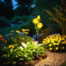 Solar Rose Garden Light IP65 Waterproof Outdoor