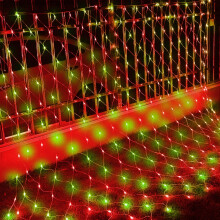 360-LED Christmas Net Lights Green 12FT x 5FT Waterproof