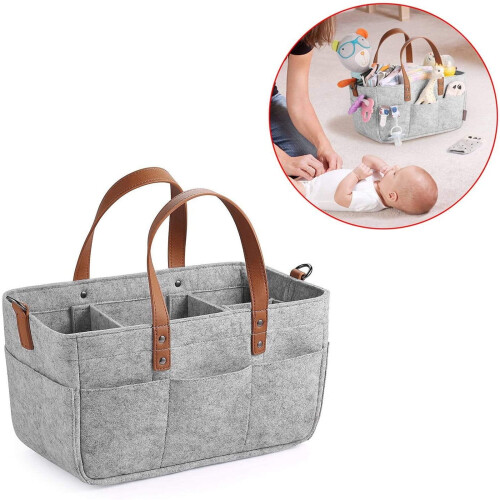 Τσάντα Tote Organizer Craft Organizer με Πολλαπλές Τσέπες, Συμβατή με Scrapbooking & Είδη