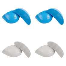 Shoe Fillers for Loose Fit – Toe Cushions & Heel Slippage Inserts, 4 Pairs, Compatible with Men's & Women's Shoes