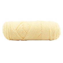 PRYESS Chunky Roving Wool Yarn, 100G Chunky Wool Roving Scarf Knit Yarn, Thick Warm Hat Household Acrylic Cotton, Natural Color for Diy Crafts, #F