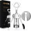 Premium Zinc Alloy Wing Corkscrew, Multifunctional Bottle Opener, compatible with Sharp Wine Corkscrew 1
