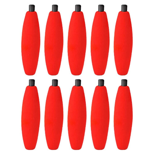 10 τεμάχια Peg Floats Γατόψαρο Bobbers Foam Rig Float Crappie Trout