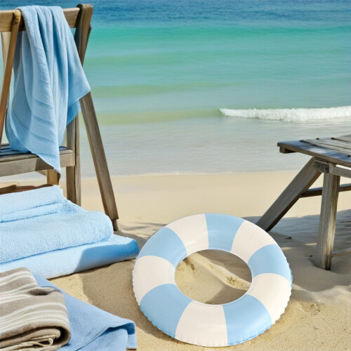 2Pcs PVC Swim Rings Inflatable Pool Floating Accessories 2