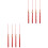 8Pcs Red Graduation Cap Tassels Polyester Decorative Fringe Pendants 3