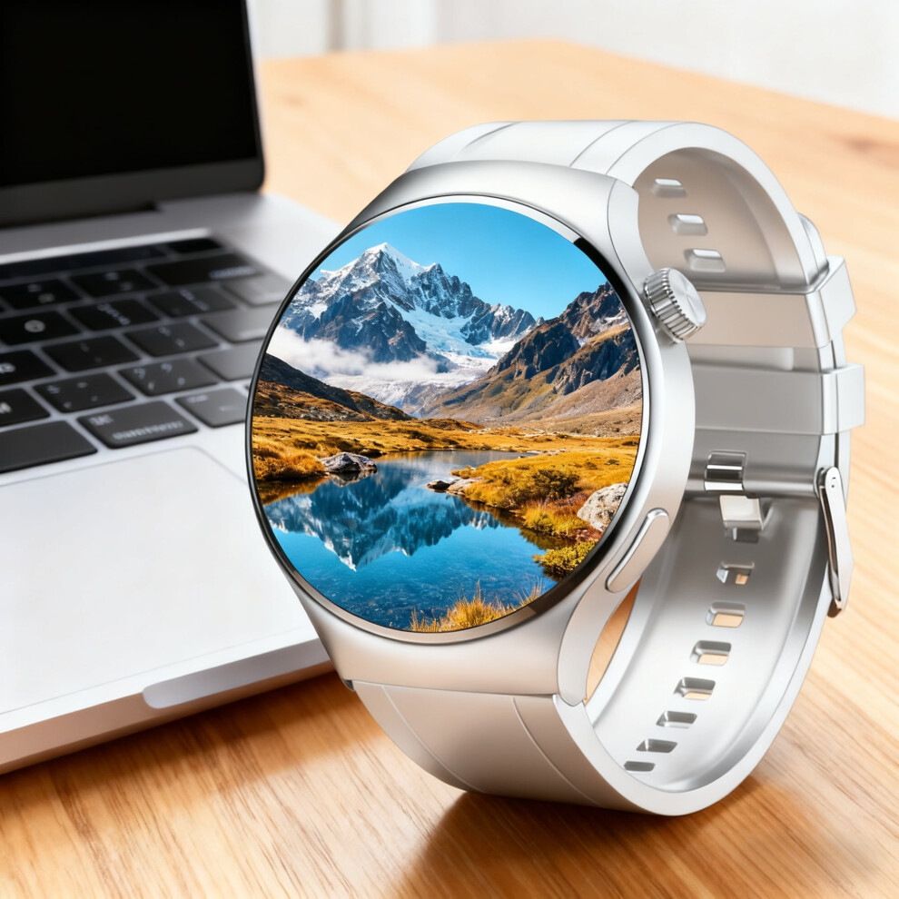 Smartwatch For Men Women: 1.5" Hd Touchscreen, Call/Music, Pedometer, Multi-Sport Modes, Remote Camera, Alarm, 180Mah Battery 9341593622592