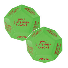 Christmas Gift Exchange Dice Game for Family Party