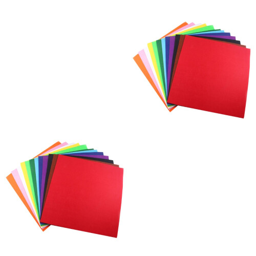 80Pcs Assorted Color Cloth Sheets for Sewing DIY Craft Nonwoven Fabric 2