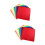80Pcs Assorted Color Cloth Sheets for Sewing DIY Craft Nonwoven Fabric 7