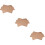 300Pcs Light Brown Oven Parchment Paper Sheets Non-Stick Baking Paper 9