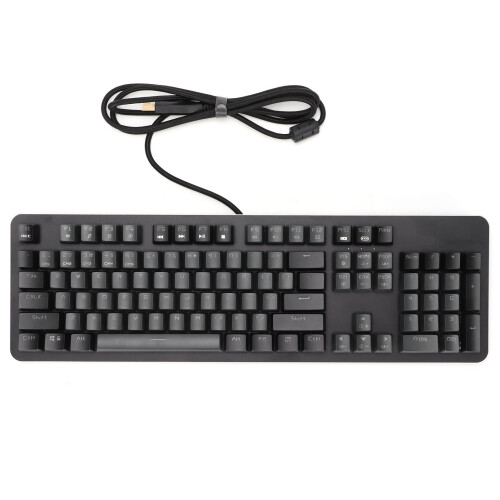 RGB Gaming Mechanical Keyboard Compact Design Fully Programmable Macro Support Durable Construction Detachable Cable Silent Mechanical Design Hot