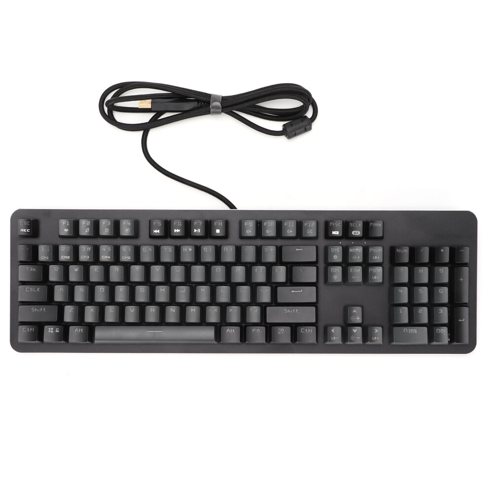 Rgb Gaming Mechanical Keyboard Compact Design Fully Programmable Macro Support Durable Construction Detachable Cable Silent Mechanical Design Hot 9175034290589