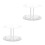 2Pcs Clear Nail Brush Tool Holder Practical Stand for Nail Pen Storage 9