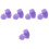 20Pcs Durable Clarinet Thumb Rest Cushion Soft Support Purple 5