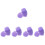 20Pcs Durable Clarinet Thumb Rest Cushion Soft Support Purple 6