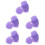 20Pcs Durable Clarinet Thumb Rest Cushion Soft Support Purple 7