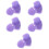 20Pcs Durable Clarinet Thumb Rest Cushion Soft Support Purple 8