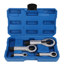 Easy to Use Nut Tool, Manual Nut Cracker Remover for Damaged Nuts with High Strength Steel Design, Professional Grade Nut Splitter Compatible with