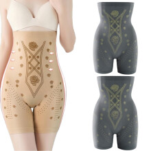 Negative Oxygen Ion Shaping Shorts, Women High Waisted Body Shaper Shorts for Tummy Control & Butt Lifting