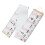5Pcs Growth Wall Chart Pink Height Ruler for Bedroom 2