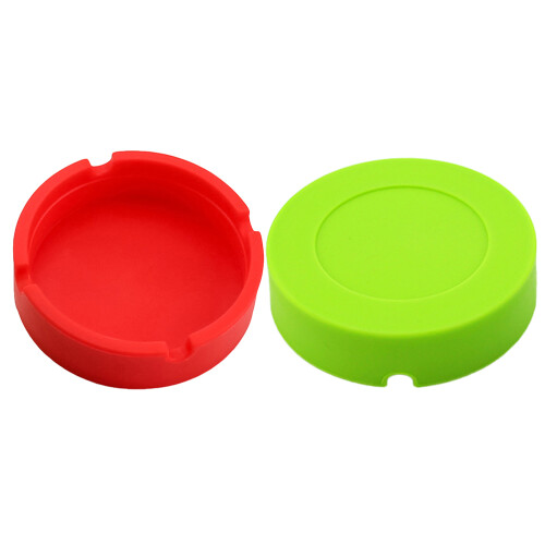 8Pcs Non-Slip Silicone Beer Coaster Pad Red Protective Mat 1