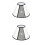 2Pcs Dog Elizabeth Circle Easy Wear Protective Pet Collar 4