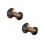 2Pcs Red Door Viewer Copper Material Anti-Theft Security Peephole 8