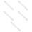 5Pcs Growth Wall Chart Pink Height Ruler for Bedroom 6