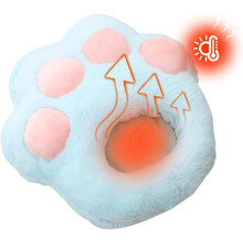 Rechargeable Foot Warmer - Heated Cute Heating Pad Warm Shoes | Three-Speed Temperatures Feet Warmers for Under Desk, Home, Offices, Travel