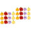 24Pcs Assorted Resin Miniature Fruit Sofa Charms DIY Phone Case Decor 5