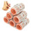 Time-Saving Hair Care Solution, Foldable Fixed Clip Tail Design For Double Layer Hair Roller Support, 6Pcs Quick Styling Accessory 6