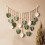 Macrame Wall Hanging Leaves Tapestry with Feather Tassels 1