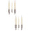 6Pcs Fiber Paint Pen Replacement Nibs Assorted 6