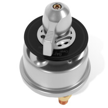 Aluminium Alloy 12-48V Battery Disconnect Switch High Current Battery Isolator Switch Heavy Duty Rotary Power Button for Truck
