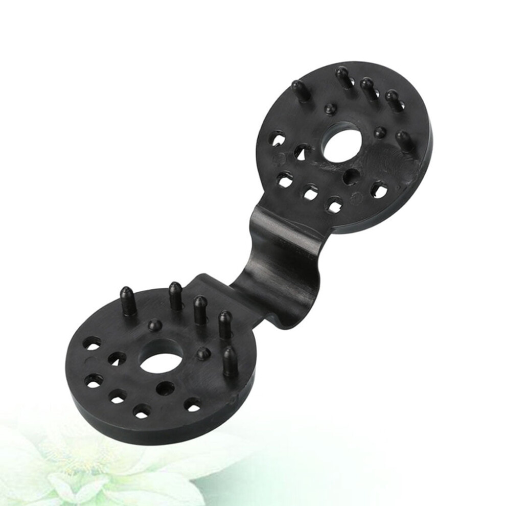 Ultnice Outdoor 2Pcs Black Plastic Shade Cloth Clips For Sunshade Net Fastening 9165521775903