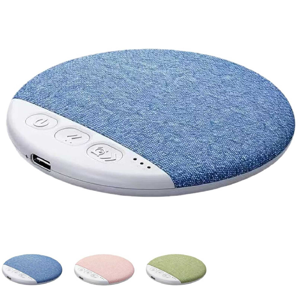 White/Blue 2026 New Bluetooth Pillow Speaker With Noise Timer, Stereo Bass, Private Sleep Headphones For Adults (Blue)