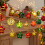 LED Ball String Lights 10-LED Battery-Powered Indoor Outdoor 1
